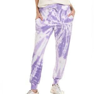Roller Rabbit Tie-Dye Purple Sweatpants - Size Extra Small